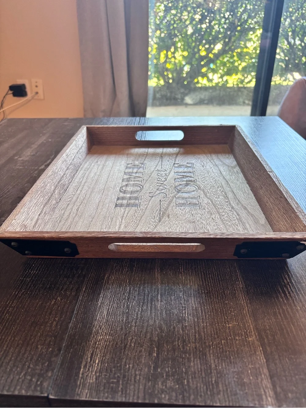 Better Homes And Gardens Wood Serving Tray in Brown